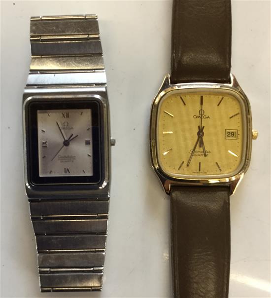 2 Omega quartz watches